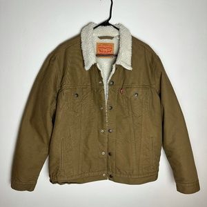 Mens Levi Sherpa Jacket